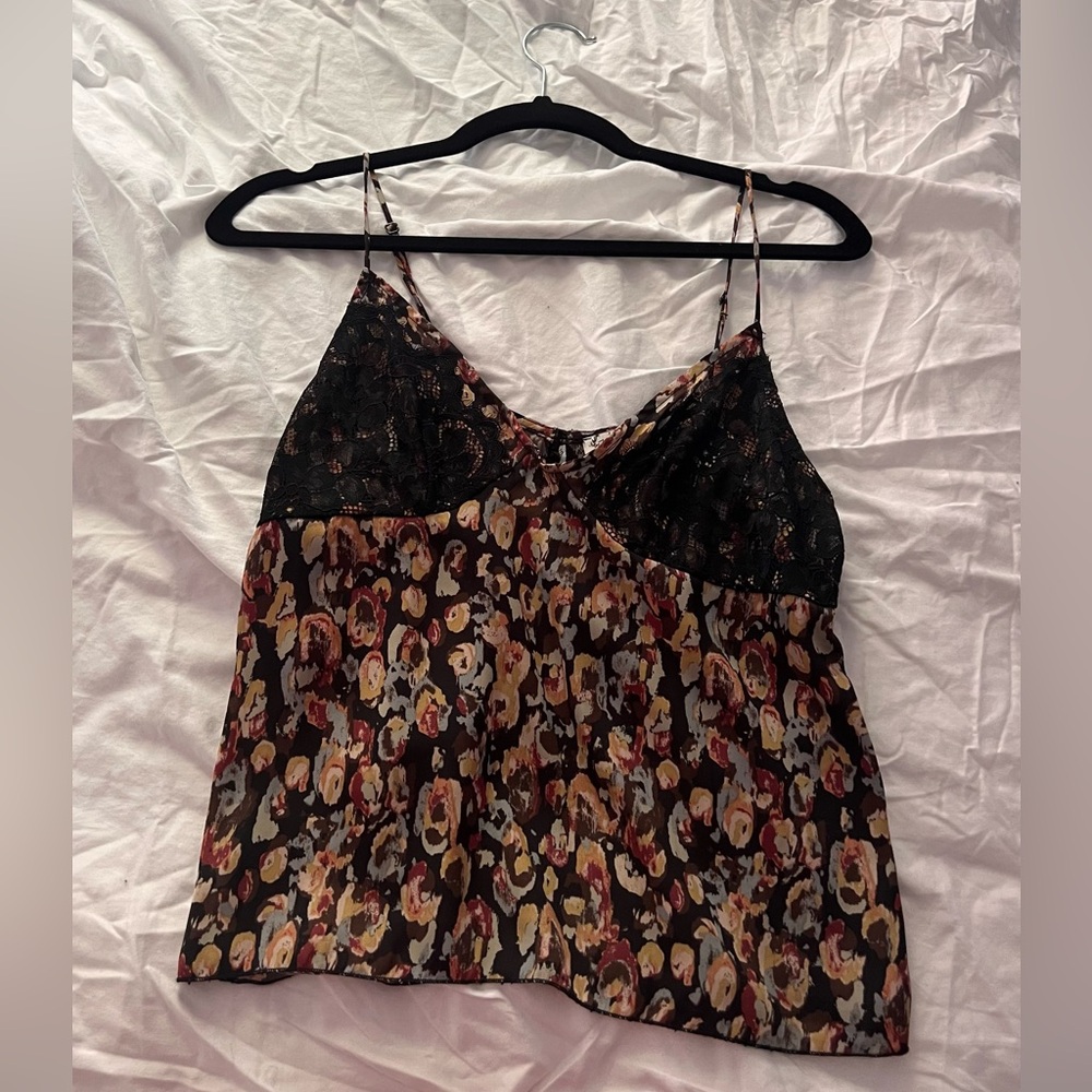 Lace & floral Free People Cami Top